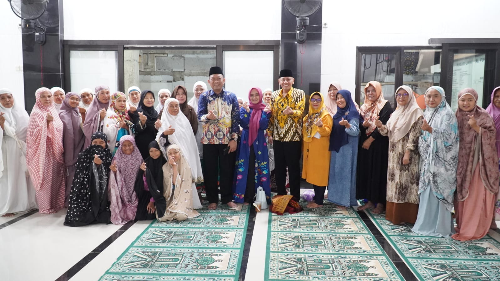 Tarling Kedua di Masjid Al Furqon, Walkot dan Wawalkot Silaturahmi dengan Warga