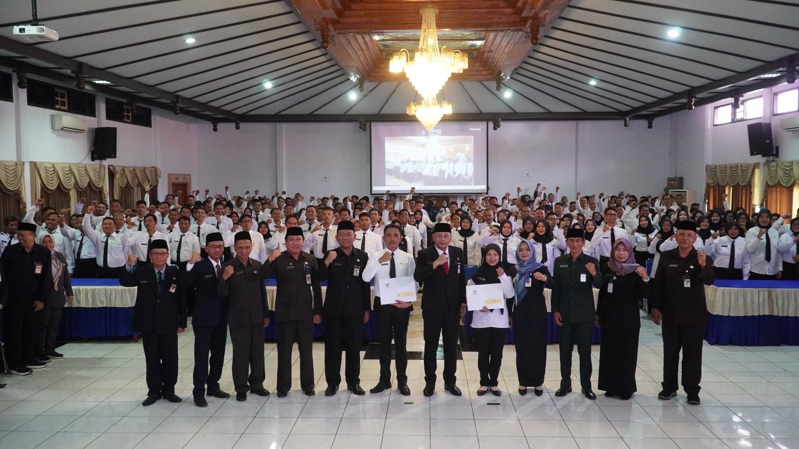615 PPPK Tahap I Formasi Tahun 2024 Dilantik