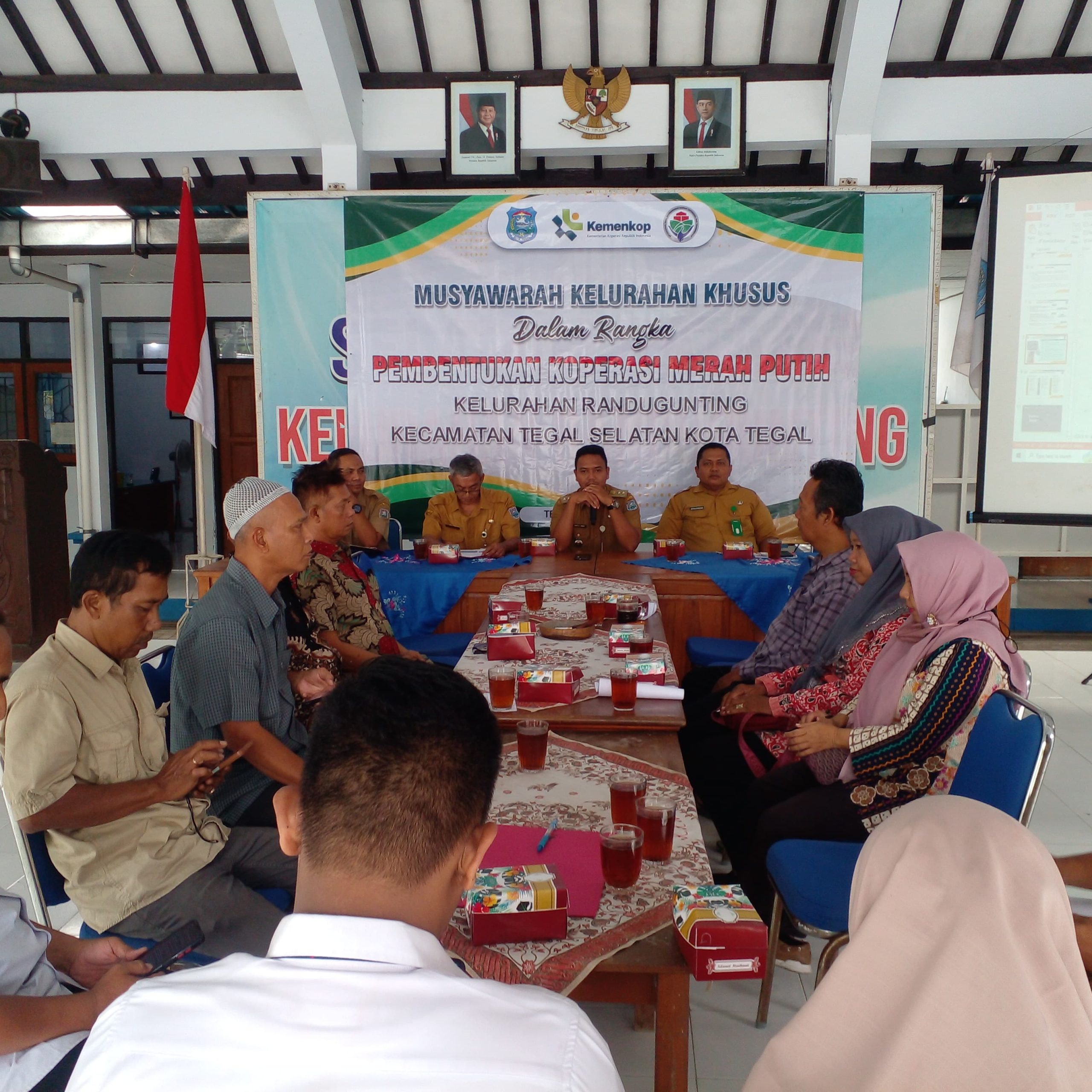 Pertama, Koperasi Kelurahan Merah Putih Randugunting Terbentuk