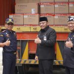 Wali Kota Tegal Lepas Ekspor Perdana PT. Teng Fei Glory Indonesia