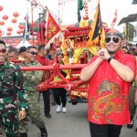 Forkopimda Kota Tegal Meriahkan Imlek dengan Kirab Gotong Toa Pe Kong