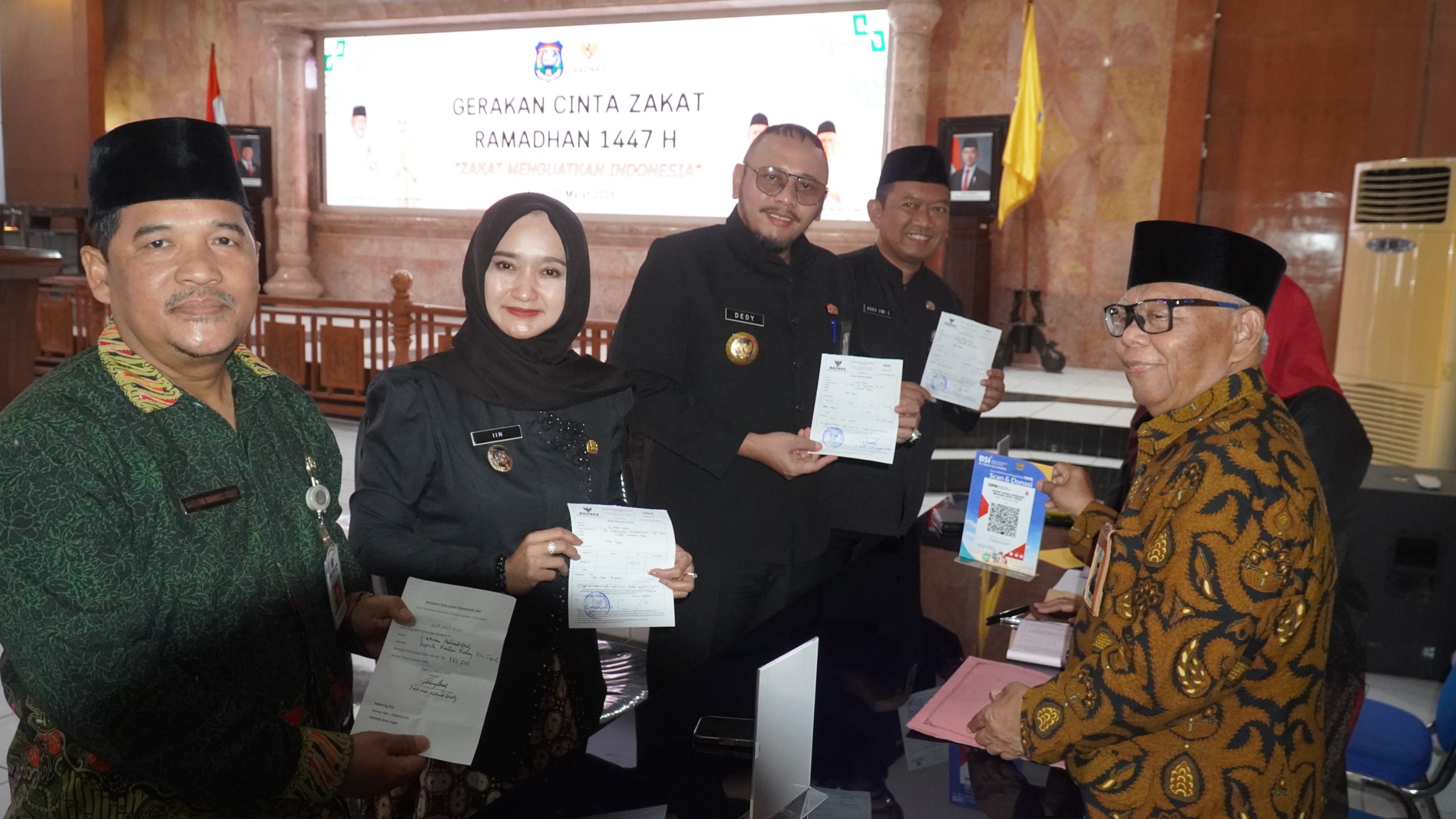 Wali Kota Tegal Dorong Gerakan Cinta Zakat: Wujudkan Kepedulian, Bangun Kesejahteraan