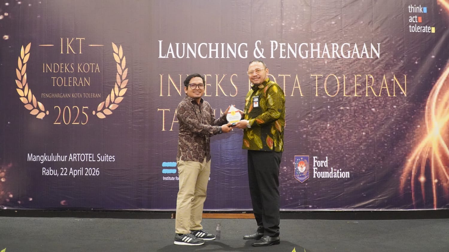 Kota Tegal Raih Peringkat ke-9 IKT 2025