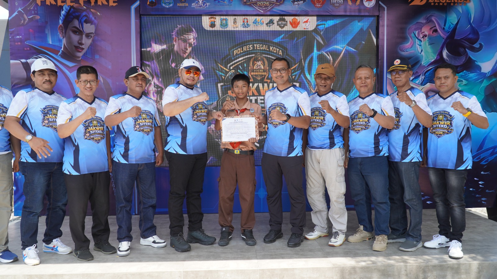 Lomba E-Sport Semarakkan HUT Kota Tegal ke-446, Wali Kota Tekankan Disiplin dan Sportivitas Generasi Muda