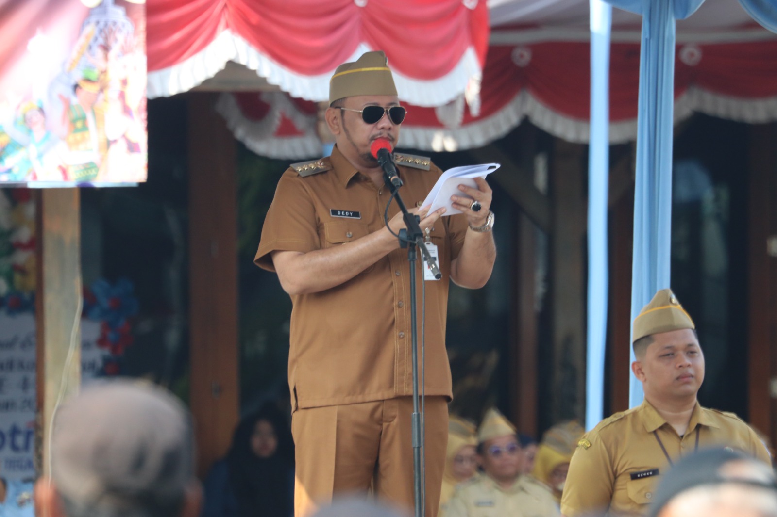 Peringatan Hari Otda XXX, Walkot Tegal Dorong Aparatur Pemda Tingkatkan Pelayanan Publik dan Perkuat Tata Kelola Pemerintahan