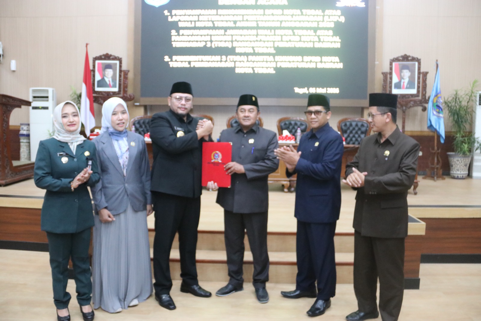DPRD Kota Tegal Gelar Rapat Paripurna Bahas Tiga Agenda Strategis
