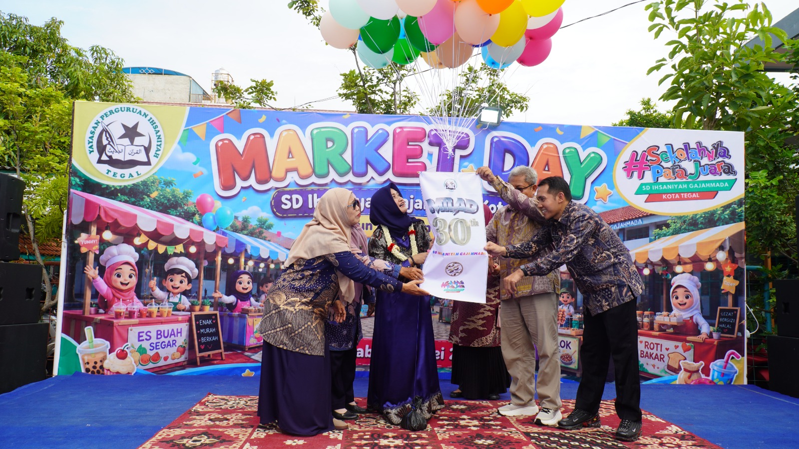 Wakil Wali Kota Apresiasi Market Day SD Ihsaniyah Gajahmada Kota Tegal