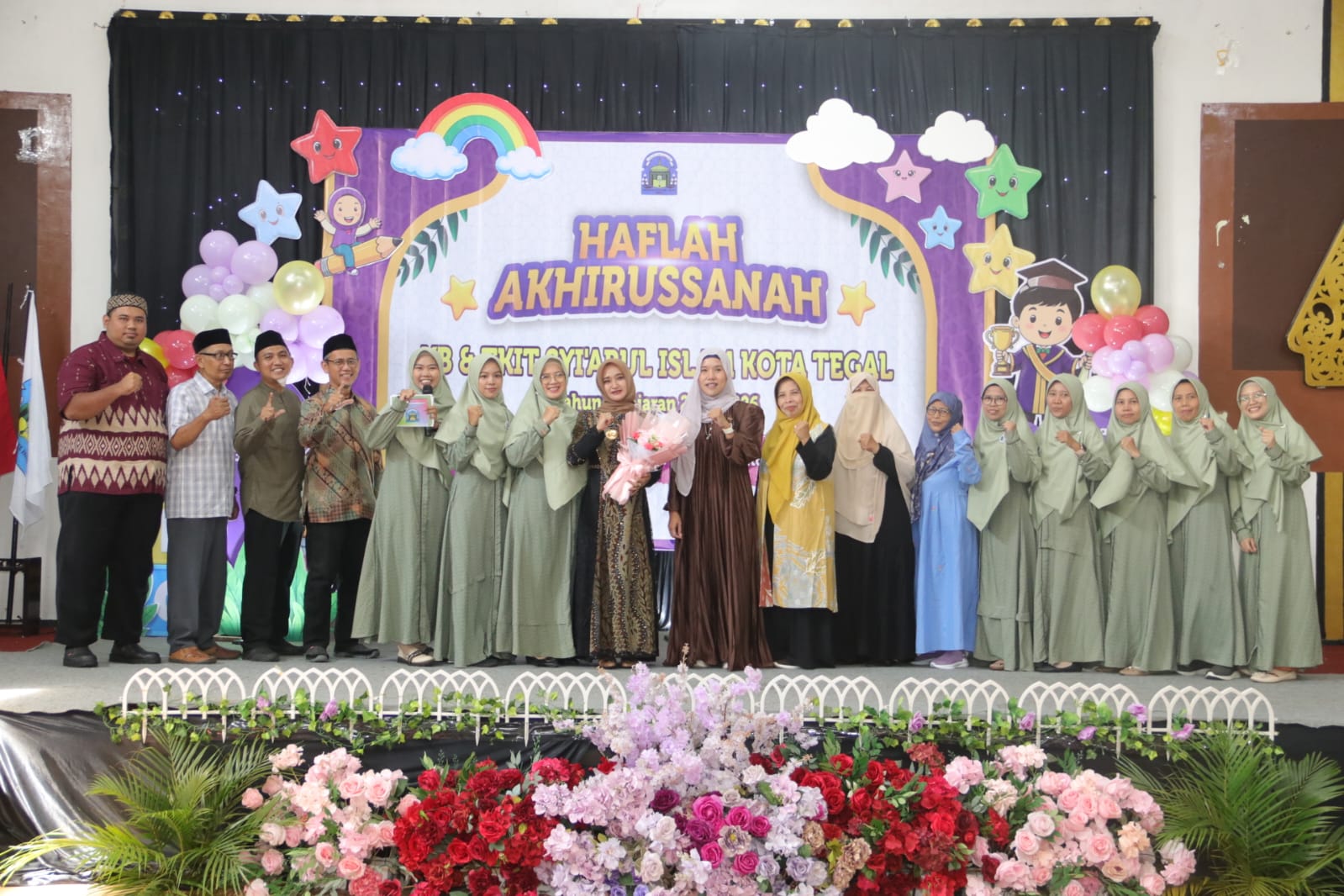 Haflah Akhirussanah PAUD Syi’arul Islam Kota Tegal, Tekankan Pendidikan Karakter Anak Sejak Dini