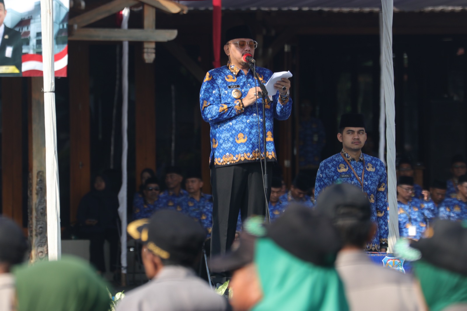Wali Kota Tegal Pimpin Upacara Hari Kebangkitan Nasional ke-118, Bacakan Amanat Menkomdigi