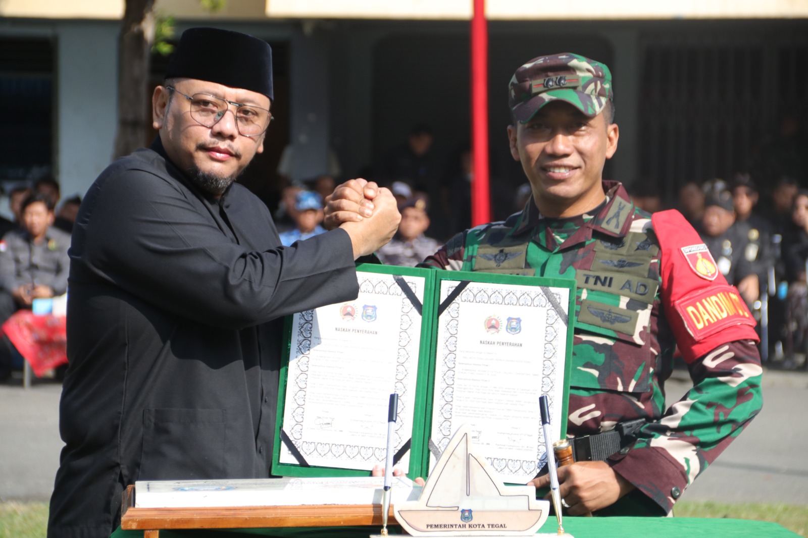 TMMD Sengkuyung Tahap II Kota Tegal Resmi Ditutup, Sukses Bangun Saluran Air di Kelurahan Slerok