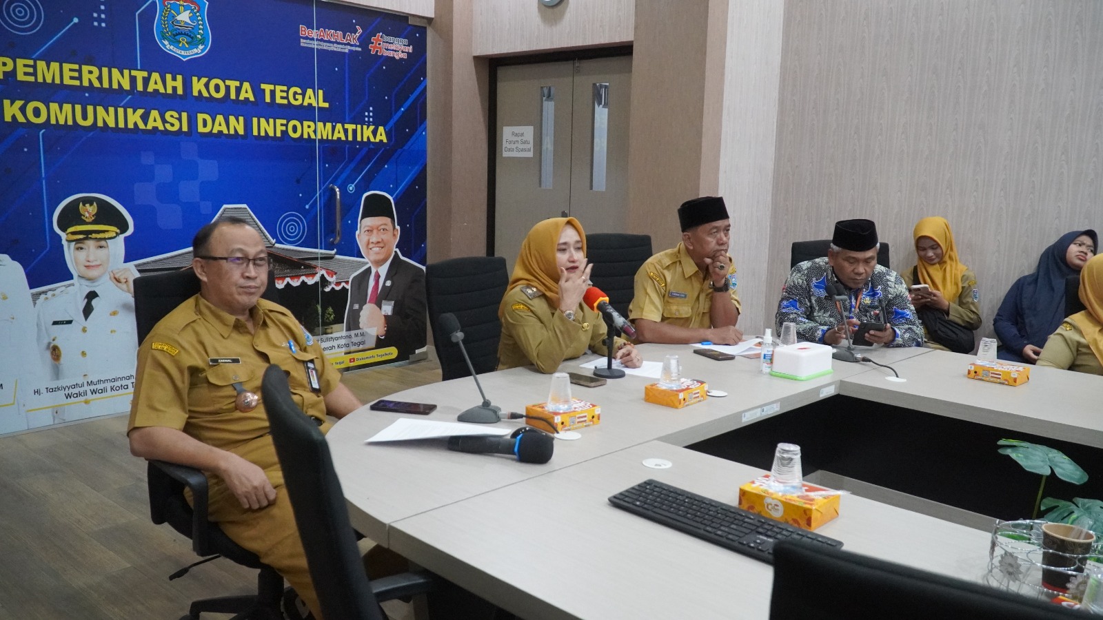 Wakil Wali Kota Sapa Jemaah Haji Kota Tegal Via Teleconference