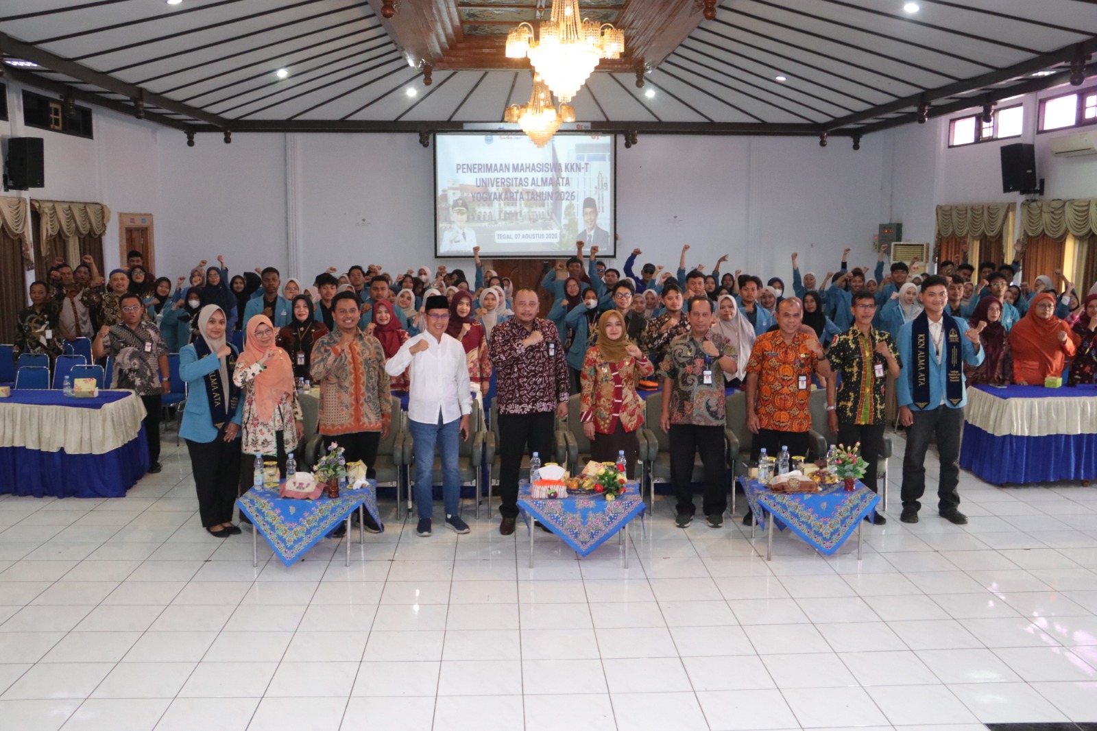 Pemkot Tegal, Terima 86 Mahasiswa KKN Universitas Alma Ata