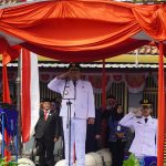 Wali Kota Tegal Pimpin Upacara Detik-detik Proklamasi HUT ke-81 RI di Jalan Pancasila