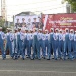 Wushu, Barisan PBB dan Silat IPSI Meriahkan Aubade dan Upacara Penurunan Bendera HUT ke-81 RI di Kota Tegal