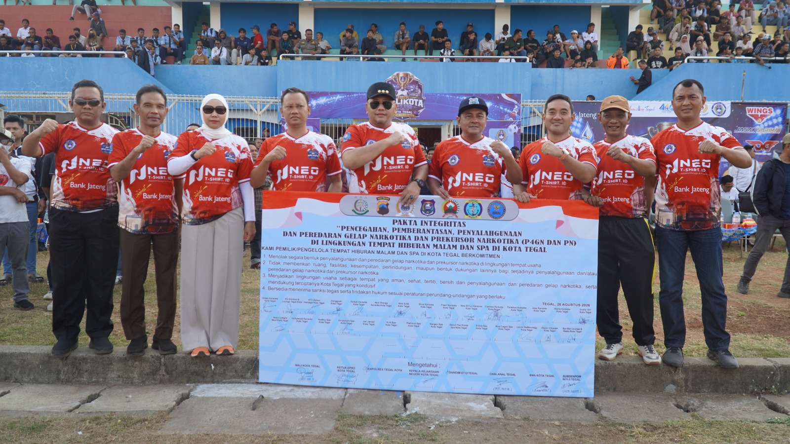 Wali Kota Cup 2026 Resmi Bergulir, Dibuka dengan Donasi Gempa NTT dan Pakta Integritas Antinarkoba