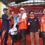 Bahtiar Yusuf Raih Hadiah Utama Sepeda Motor di Jalan Sehat HUT ke-81 RI Kota Tegal