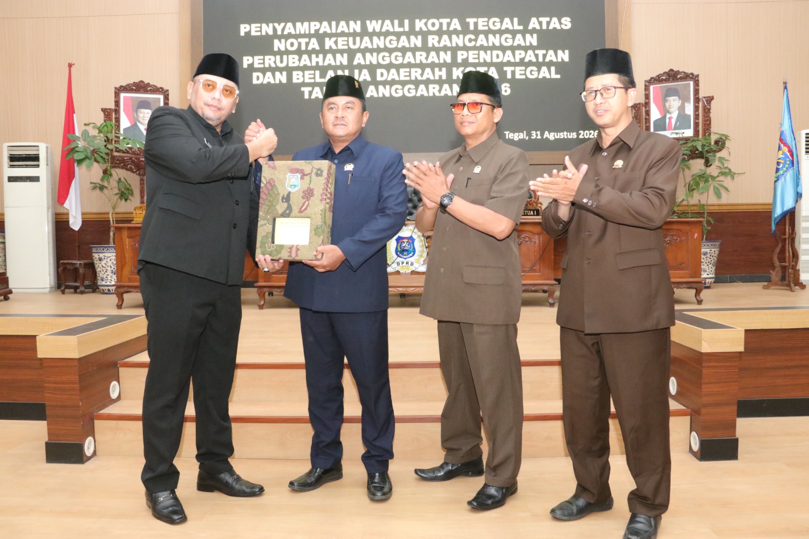 Raperda Perubahan APBD 2026 Kota Tegal, Belanja Daerah Direncanakan Sebesar Rp1.174.100.642.558