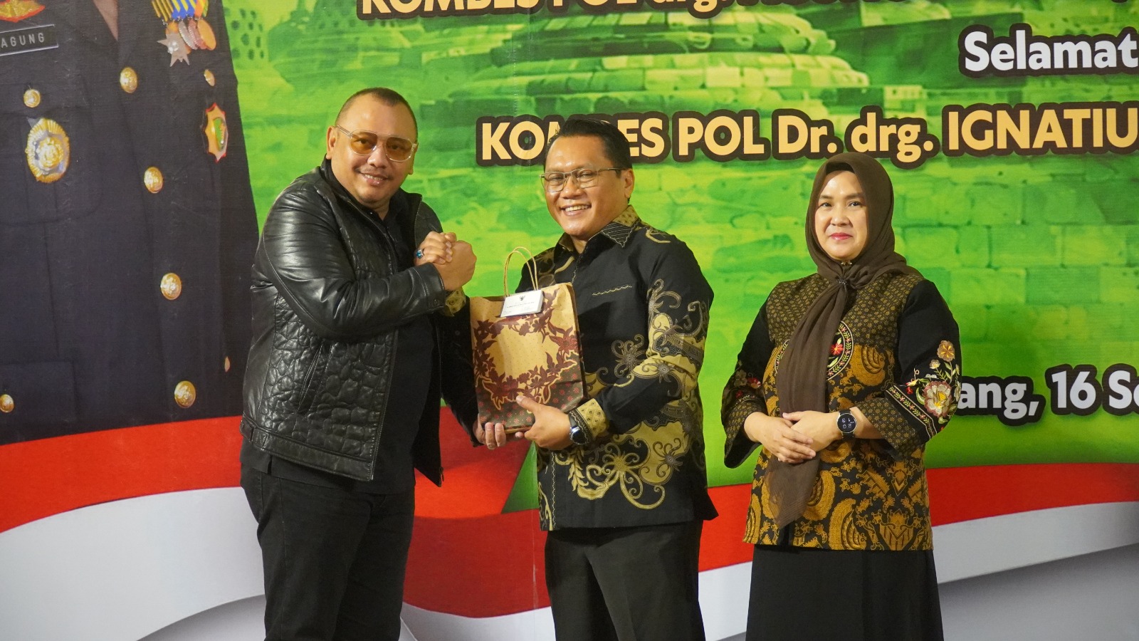Wali Kota Tegal Hadiri Pisah Sambut Kabiddokkes Polda Jateng