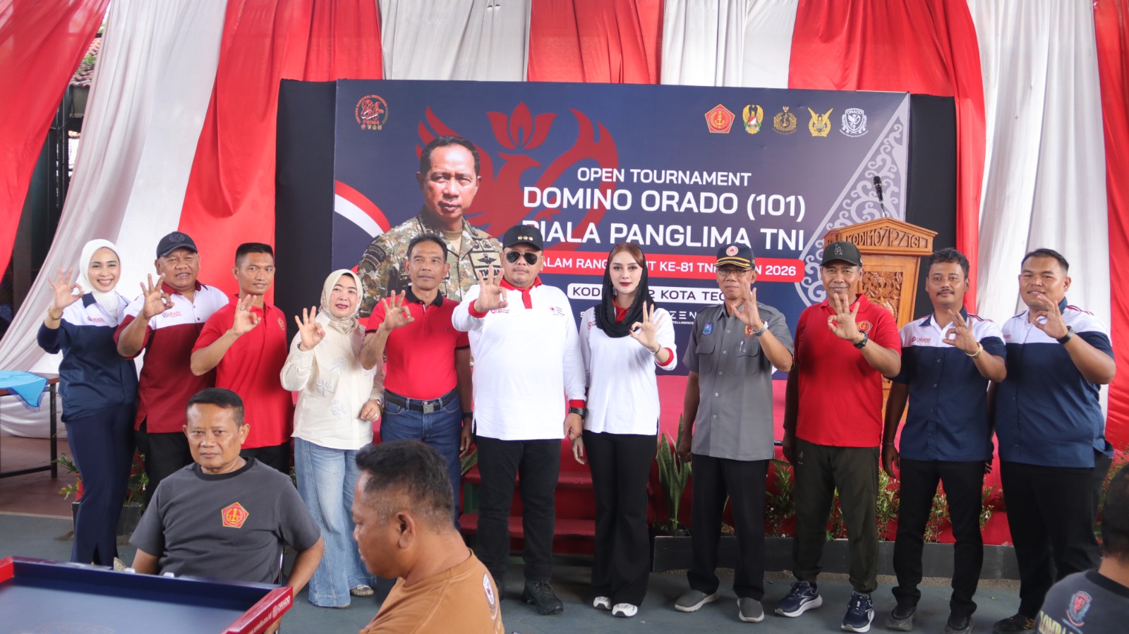 64 Tim Ramaikan Open Tournament Domino 101 Piala Panglima TNI