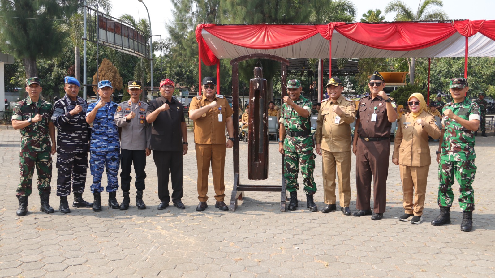 TMMD Sengkuyung Tahap IV Resmi Dibuka, Sasar Pembangunan Saluran Air di Kemandungan